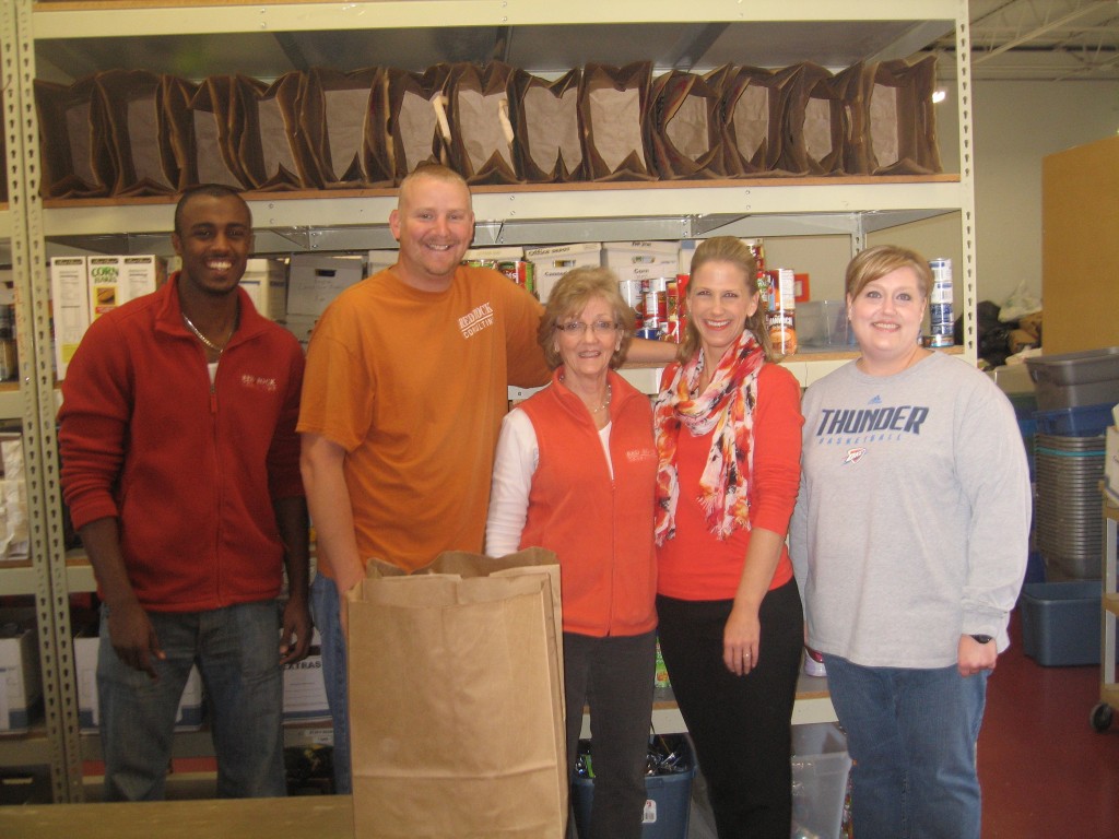 RRC Employees and Cheryl Woods, Volunteer Coordinator