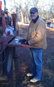 Jason Unruh on a project site in Edmond, OK