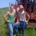 Kristi Bumpas (RRC) and Todd Simpson (DSO) at a project site in Tulsa, June 2010